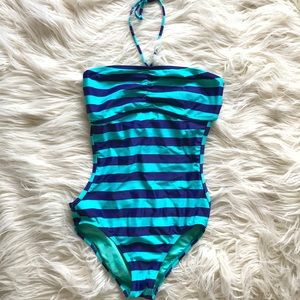 Roxy Cutout One Piece Bathing Suit
